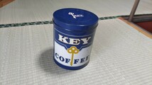 KEYCOFFEE 空き缶 レトロ缶 カンカン_画像1