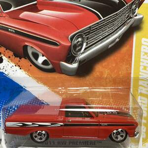 ☆ホットウィール☆ '65 フォード ランチェロ　赤　Hot Wheels 