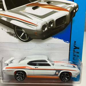 ☆ホットウィール☆ '70 ポンティアック　GTO ジャッジ　白　Hot Wheels 