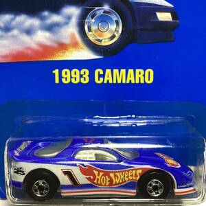 ☆ホットウィール☆ 1993 シボレー カマロ 青　レースチームシリーズ Hot Wheels 