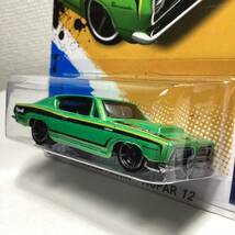 ☆ホットウィール☆ '68 プリマス　ヘミ　バラクーダ　黄緑　Hot Wheels _画像3