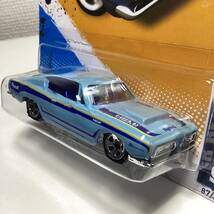 ☆ホットウィール☆ '68 プリマス　ヘミ　バラクーダ　水色　Hot Wheels _画像3