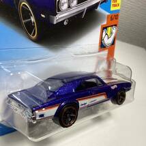 ☆ホットウィール☆ '69 ダッジ チャージャー　500 青　Hot Wheels _画像4