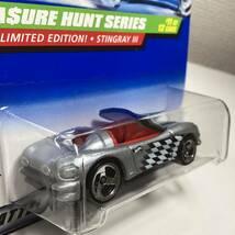 TREASURE HUNT!トレジャーハント！☆ホットウィール☆ シボレー コルベット スティングレイ III Hot Wheels _画像4