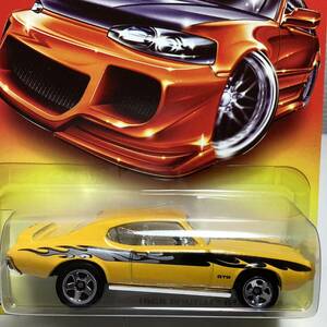 【Walmart限定】☆ホットウィール☆ 1969 ポンティアック　GTO ジャッジ　RED CARD SERIES レッドカード　Hot Wheels 