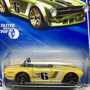 【Kmart 限定カラー】☆ホットウィール☆ トライアンフ　TR6 Hot Wheels 