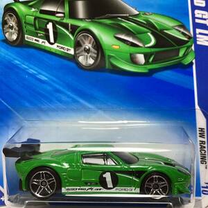 ☆ホットウィール☆ フォード　GT LM 緑　Hot Wheels 