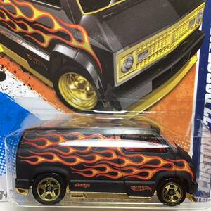 * Hot Wheels * custom '77 Dodge van чёрный Hot Wheels