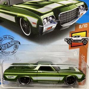 ☆ホットウィール☆ '72 フォード　ランチェロ　緑　Hot Wheels 