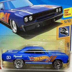 ☆ホットウィール☆ '70 プリマス　ロードランナー レースチームシリーズ Hot Wheels 