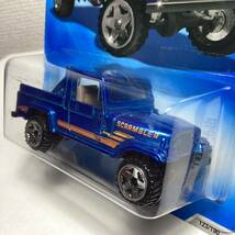 ☆ホットウィール☆ ジープ　スクランブラー　青　Hot Wheels _画像3