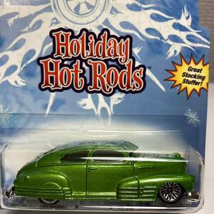 【Walmart限定】☆ホットウィール☆ '47 シェビー フリートライン　ホリデー　ホットロッド　Hot Wheels 