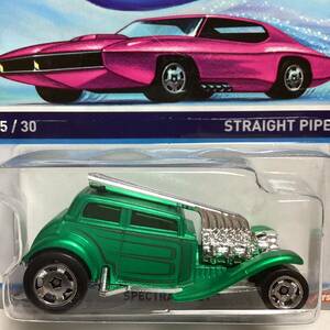 ☆ホットウィール クールクラシックス☆ ストレイト　パイプ　緑　Hot Wheels Cool Classics