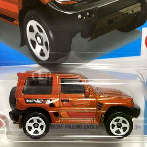 Jアソート ☆ホットウィール☆ 三菱　パジェロ　エボリューション　Hot Wheels