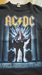 AC/DC Ｔシャツ バンド　バンＴ　ロック　エーシーディーシー　半袖