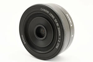 ★良品★キヤノン Canon EF-M 22mm F2 STM ★ L900#1542