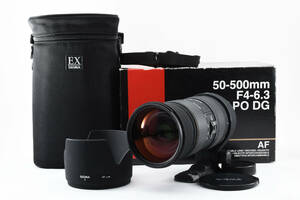 SIGMA APO 50-500mm F4-6.3 EX DG HSM ニコンF