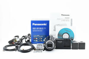 ★良品★パナソニック Panasonic HDC-SD100 ビデオカメラ ★元箱付属・付属品多数★ L720#1657