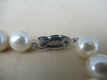 ■真珠 パール ネックレス イヤリング 銀製金具 2組■も-35_画像6
