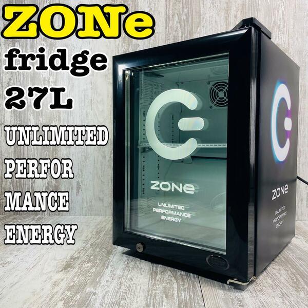 ZONe業務用オリジナル冷蔵庫　ライト.鍵付き　27L 【極希少】【当選非売品】
