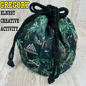 GREGORY dump ring L ne -stroke collaboration [ shop . island model ] bag pouch pouch 