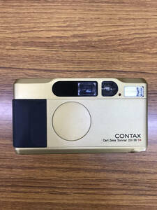 * Contax T2 Gold 35mm Point & Shot Film Camera Sonnar 38mm F2.8 T* Contax T2 Gold compact film camera *#438