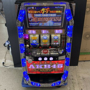 [ shop front receipt limitation (pick up) ] capital comfort industry KYORAKU slot machine AKB48P slot pcs apparatus key attaching coin un- necessary coin less 100V AKB48(M6518-04-e)