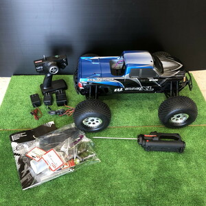 [ Junk ] HPI SAVAGE XL K5.9 engine type radio-controller 1/8SCALE 4WD MONSTER TRUCK operation not yet verification present condition goods (N60517_4_165h)