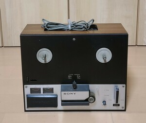 昭和レトロ SONY ソニー オープンリールデッキ TC-250A テープレコーダー 通電OK 中古 ジャンク