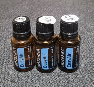 doTERRA ドテラ イージーエア 15ml × 3本 エッセンシャルオイル 2本未使用 ※説明欄必読