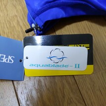 タグ付き未使用 アクアブレード2 うろこ メンズ S 競泳水着 SPEEDO ブルー 青 スピード ミズノ aquabladeⅡ トライアスロン トライスーツ_画像9