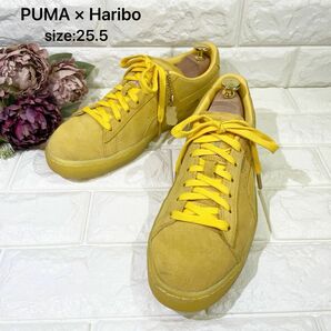 PUMA × Haribo プーマ ハリボー コラボスニーカー スエードイエロー25.5