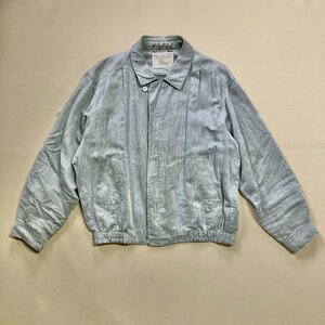 ★vintage Burberrys ヴィンテージ バーバリーズ ブルゾン グレー ホース刺しゅう ショート丈 アウター ジャケット ヴィンテージ 0.25kg★