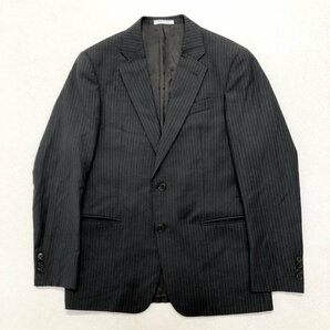 ●ARMANI COLLEZIONI アルマーニ セットアップ ジャケット パンツ シングル 羊毛100% イタリア製 グレー系 サイズ48 メンズ 1.0kg●の画像2