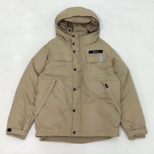 ■RVCA ルーカ NATURE×INDUSTRY ダウンジャケット アウター ジャンパー 秋冬 ブラウン メンズ サイズS /1.12kg■