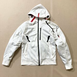 ★クシタニ VECTOR JACKET ベクトルジャケット K2359 バイクウエア ライディング サイズ M ホワイト CEプロテクター アウター 1.1kg★