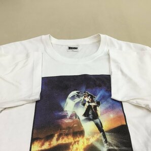 ■BACK TO THE FUTURE バックトゥザフューチャー 美濃屋株式会社 半袖Tシャツ カットソー トップス メンズ サイズ LL ホワイト /0.18㎏■の画像3