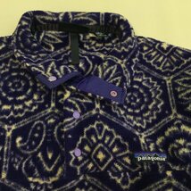 ■95s PATAGONIA パタゴニア プルオーバー フリース SNAP-T スナップ ネパールヘキサゴン USA製 ノルディック メンズ サイズXS /0.34kg■_画像6