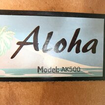 〇【ジャンク品】 Aloha アロハ AK500 ウクレレ 楽器 弦楽器 現状品 ni ()K/60502/4/0.6_画像8