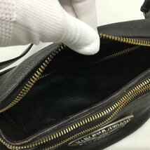 ■Harley Davidson ハーレーダビットソン メタルエンブレム スカル レザーワンショルダーバッグ ウエストバッグ 中古品 /0.67kg_画像5