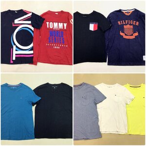 ■TOMMY HILFIGER Tシャツ 9点 まとめ売り メンズ・レディースMIX トミーヒルフィガー 中古卸 現状品 /1.72kg■