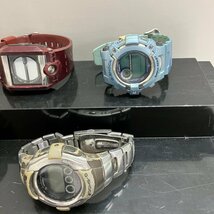 ◆【ジャンク品】 CASIO カシオ G-SHOCK/9本 G-SHOCK mini/1本 計10本 まとめて 約0.9kg 腕時計 現状品 (GB)M/G60508/2/0.9_画像3