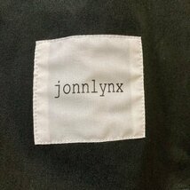 ★jonnlynx ジョンリンクス ジャケット JL104-JK051 ブラック サイズ F メンズ アウター 日本製 異素材 切り替え スプリングコート 0.5kg★_画像9