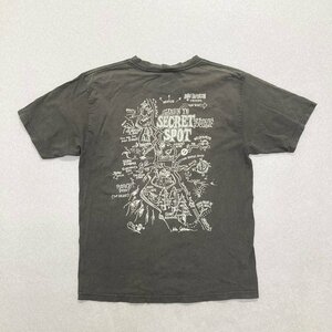 ●Sun Surf サンサーフ Tシャツ 半袖 トップス 東洋エンタープライズ ジョンセバーソン プリント USA製 カーキ系 サイズM メンズ 0.21kg●