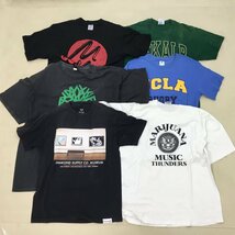 ■USA製 6点 まとめ売り Diamond/Timberland/RUSSELL/JERZEES/他 プリント Tシャツ 半袖 メンズ サイズS.M.L.XL /1.44kg■_画像1