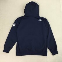 ■THE NORTH FACE ザ・ノース・フェイス スクエアロゴフーディー NT61835 パーカー 長袖 トップス メンズ サイズ M ネイビー /0.72kg■_画像2