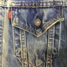 ■Levi's リーバイス デニムジャケット 70’ｓ初期 スモールｅ 70505 Ｇジャン 布ケアタグ 雰囲気系 サイズ 不明 ブルー /0.84kg■_画像5