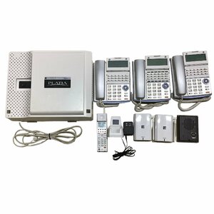 *SAXA Saxa business phone summarize . equipment PLATIA Standard / telephone machine TD710(W) 3 pcs communication equipment office . junk 7.5kg*