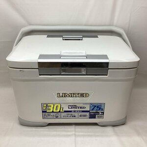 #SHIMANO Shimano FIXCEL LIMITED рыбалка для cooler-box емкость 30L HF-030N белый ремень нет б/у товар /6.98kg#