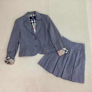 #BURBERRY LONDON Burberry setup suit . go in . type jacket skirt noba check three . association size 160A gray /0.66kg#